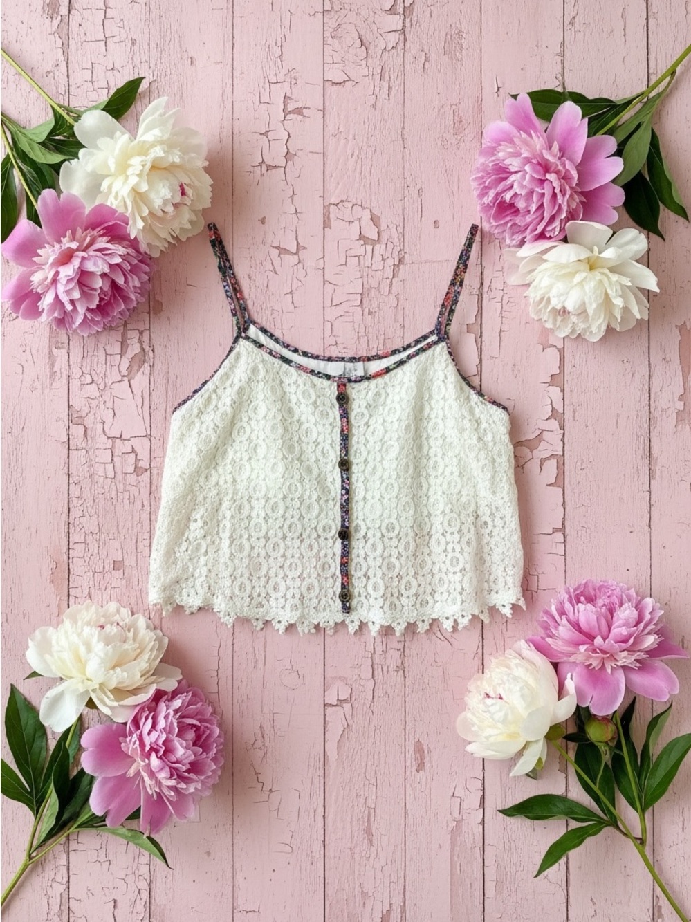 Paper crane crop top